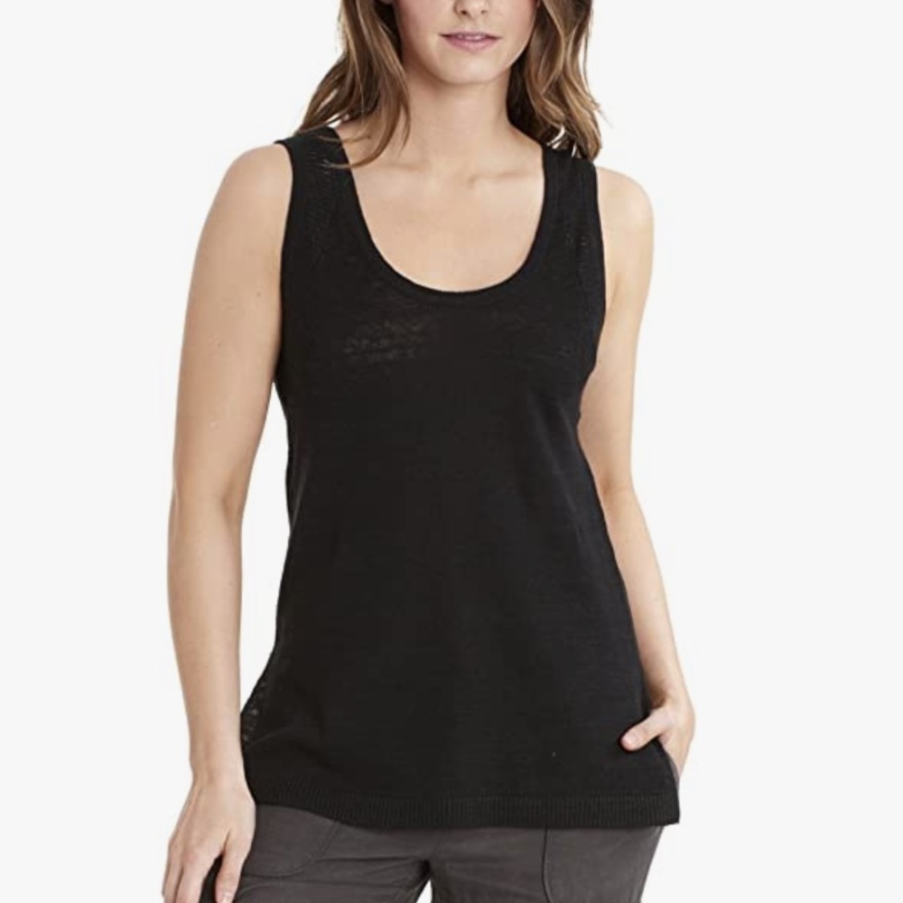 NWT Lole Tatum Knit Black Tank Top